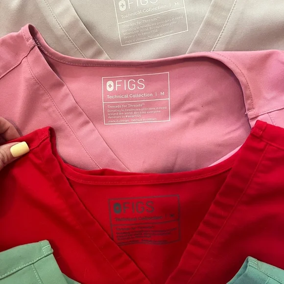 FIGS Vibrant Scrub Tops Collection - Picture 2 of 2